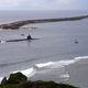 USS Seawolf (SSN 21) arrives in Apra Harbor, Guam for a port call during a Western Pacific deployment. US Navy Photo